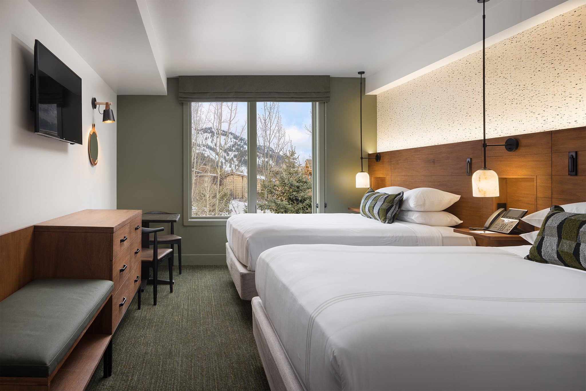 Double queen bed room at Hotel Terra