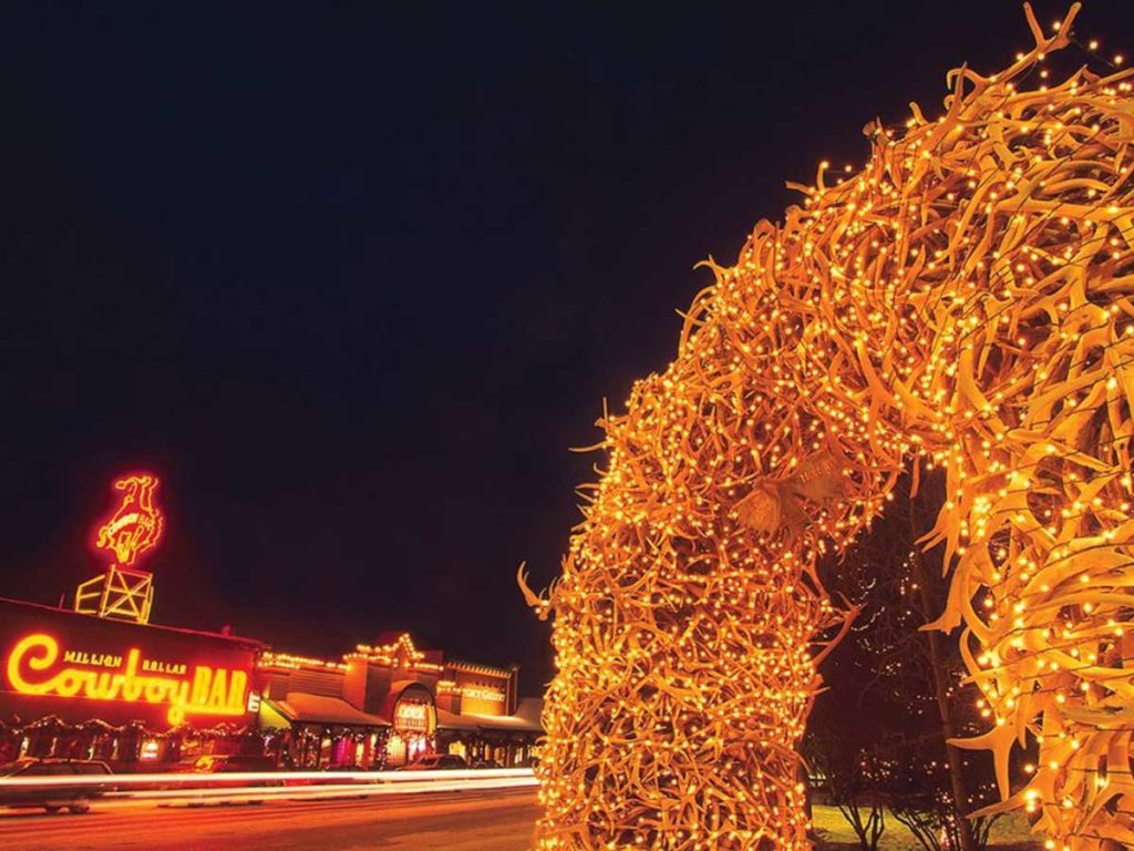 Antler Tunnel in Jackson Hole, WY