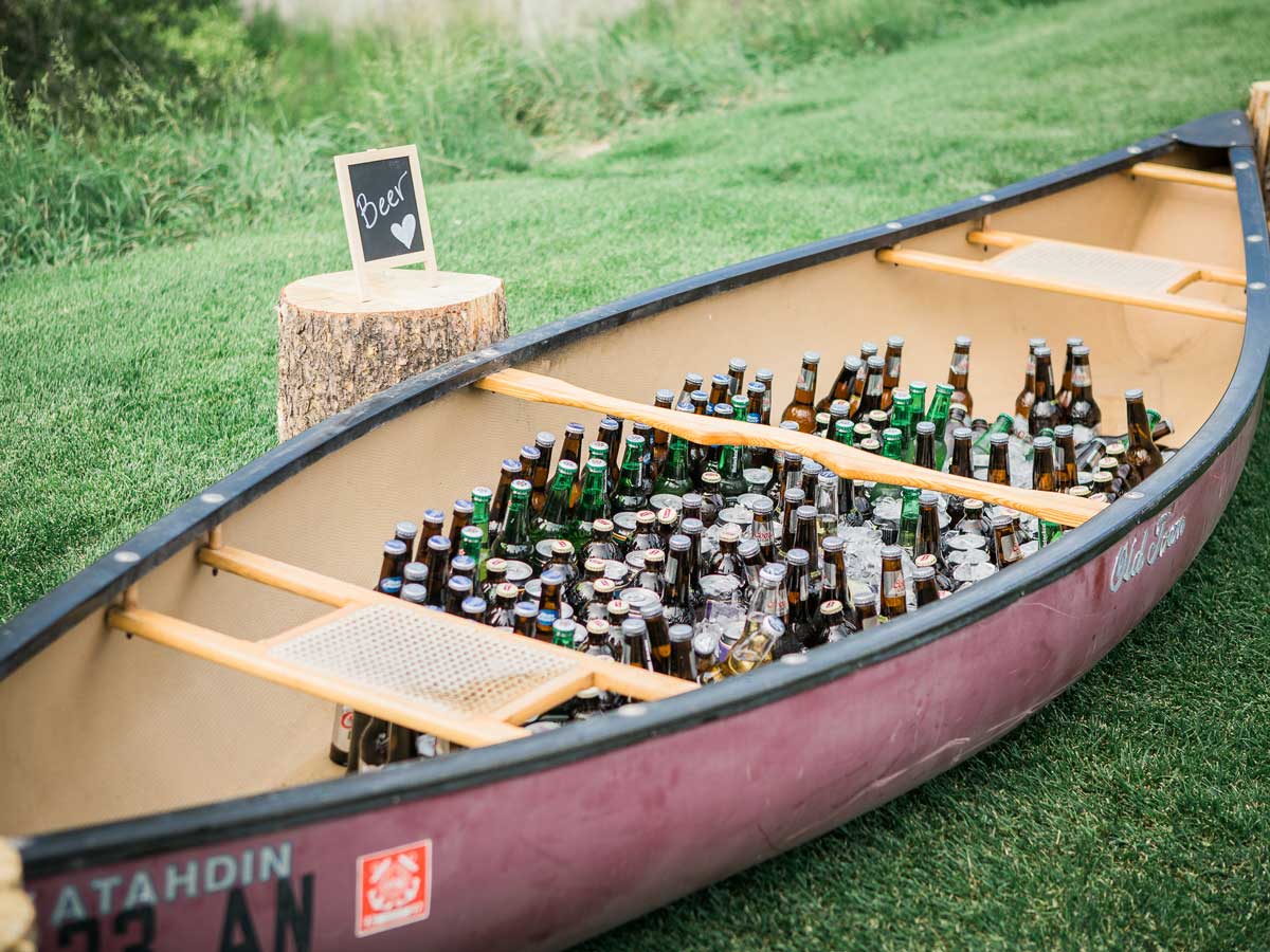 Drinks In A Boat.